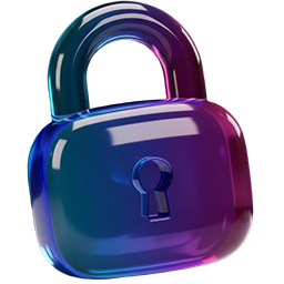 Icon for Your Data is Private (dark mode)